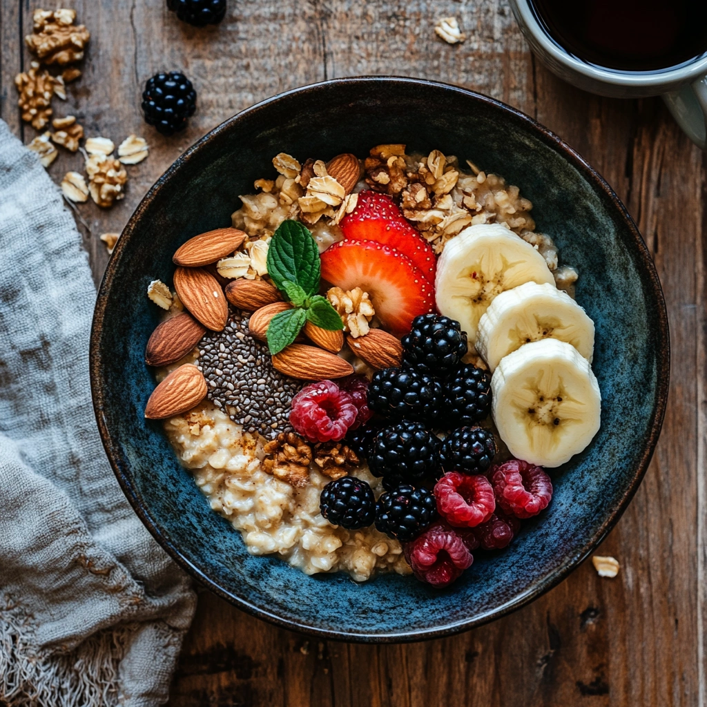 Висококалорійний здоровий сніданок